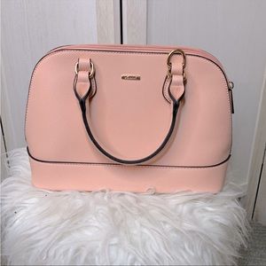 Satchel with crossbody strap